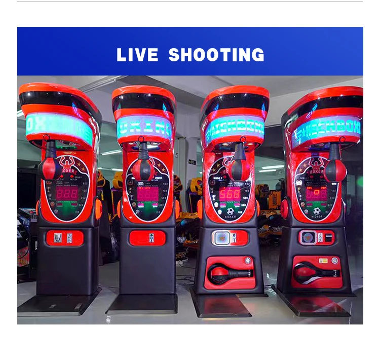 Oem Odm Indoor Amusement Boxing Arcade Simulator Machine Sport Game Kick Boxing Machine