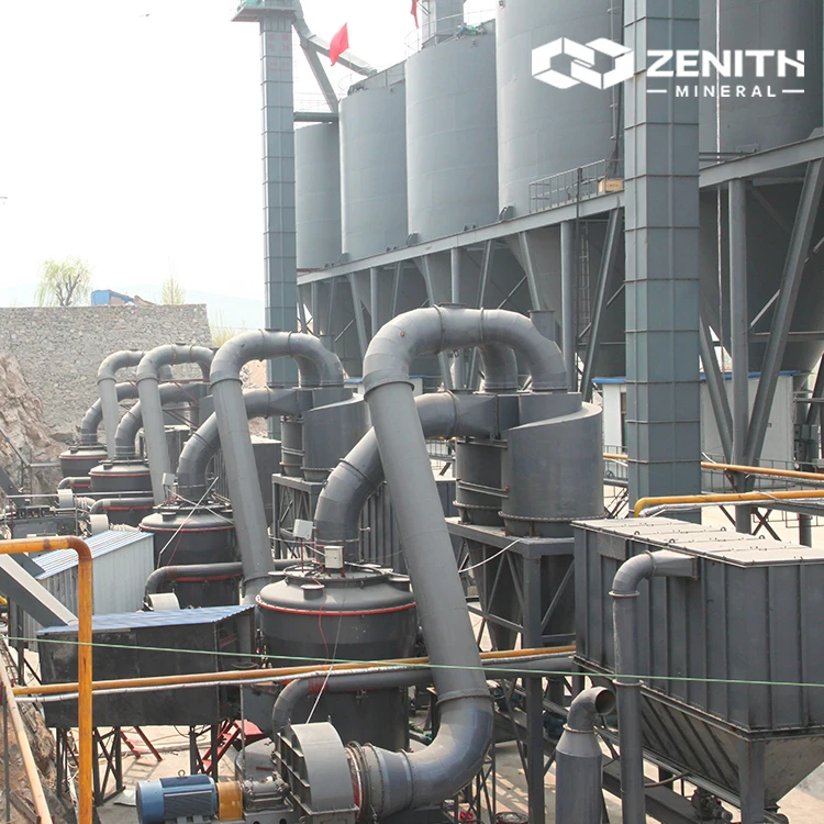 Calcium Carbonate Grinding Gravel Grinder Cement Grinding Plant Process