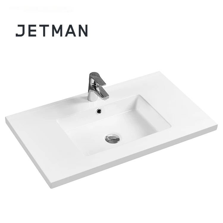 JM5012L 810*460*150 European Types Ceramic Basin Washing Sink Basin For Interior Decoration Project Bathroom