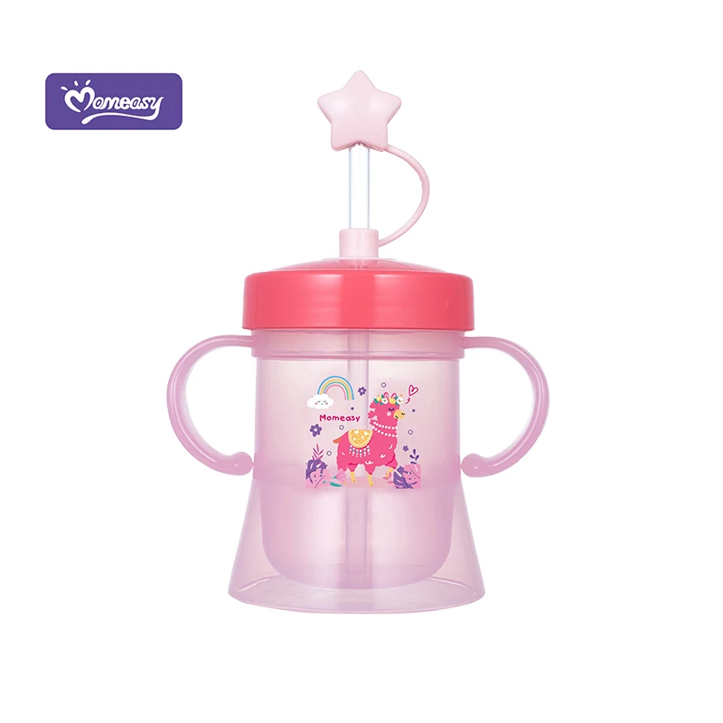 Factory Direct Baby Sippy Cup PP 180 ML Baby Training Cups with Star Baby Bottles