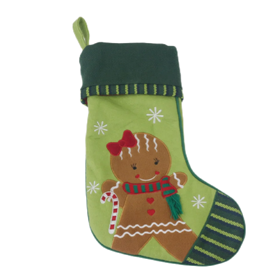 New Fashion Custom design high quality promotional Wholesale Red Christmas hanging decoration gift socks