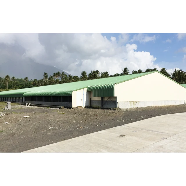 Fully Automatic Broiler poultry house Farming design chicken farm