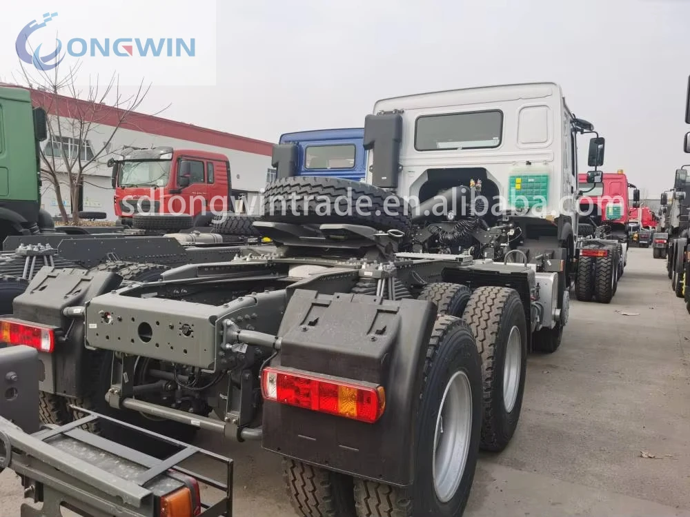China Second Hand 6x4 Sinotruck Howo Truck 371 380Hp Used Trailer Truck Head Tractor Trucks