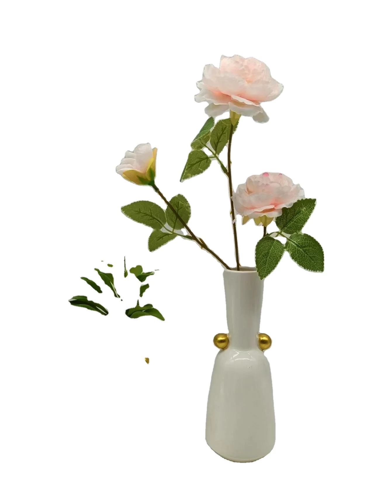 Customized Unique Design Modern White Vase Hotel Flower Vase Wedding