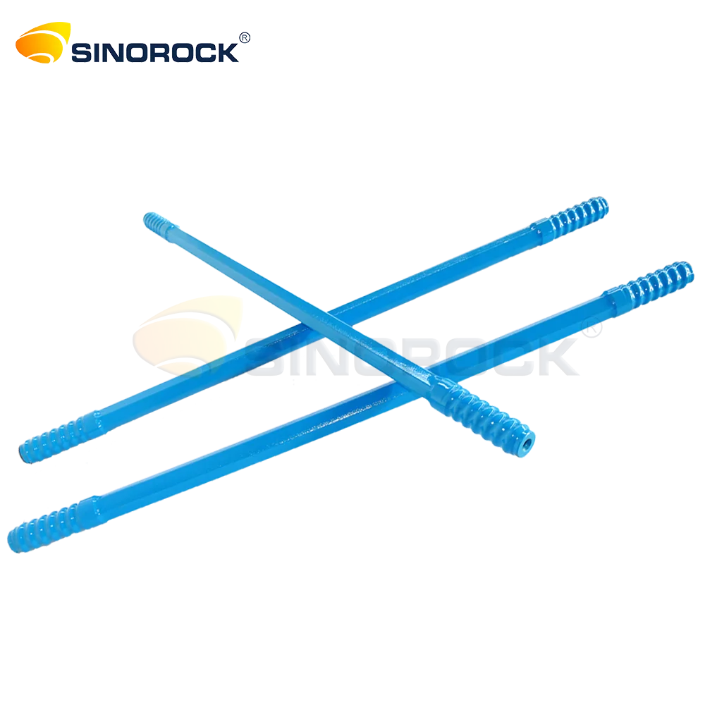 Extention hollow drill rod  R32-H32-R32 Tapered Rod