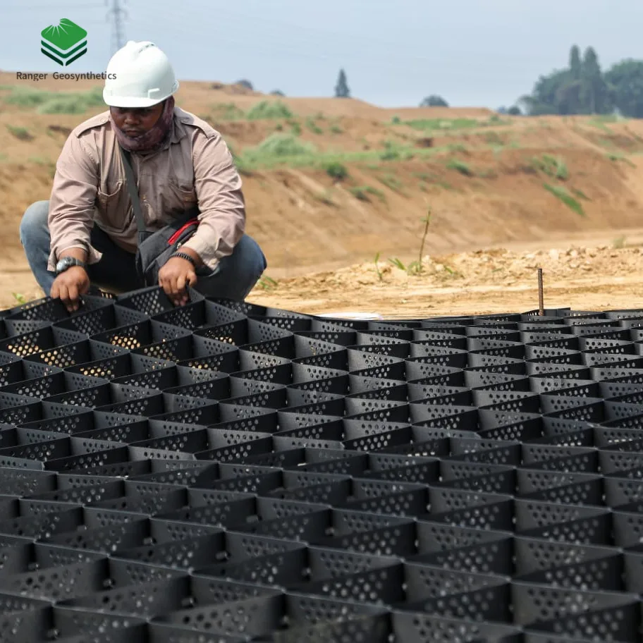 100mm hdpe  geocell for road construction