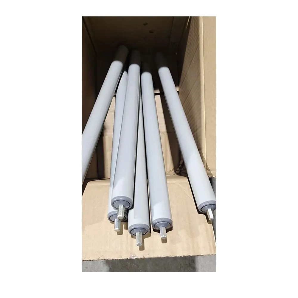 Good Guality 30mm Dia PVC Tube Conveyor Roller Full Plastic PVC Gravity Roller