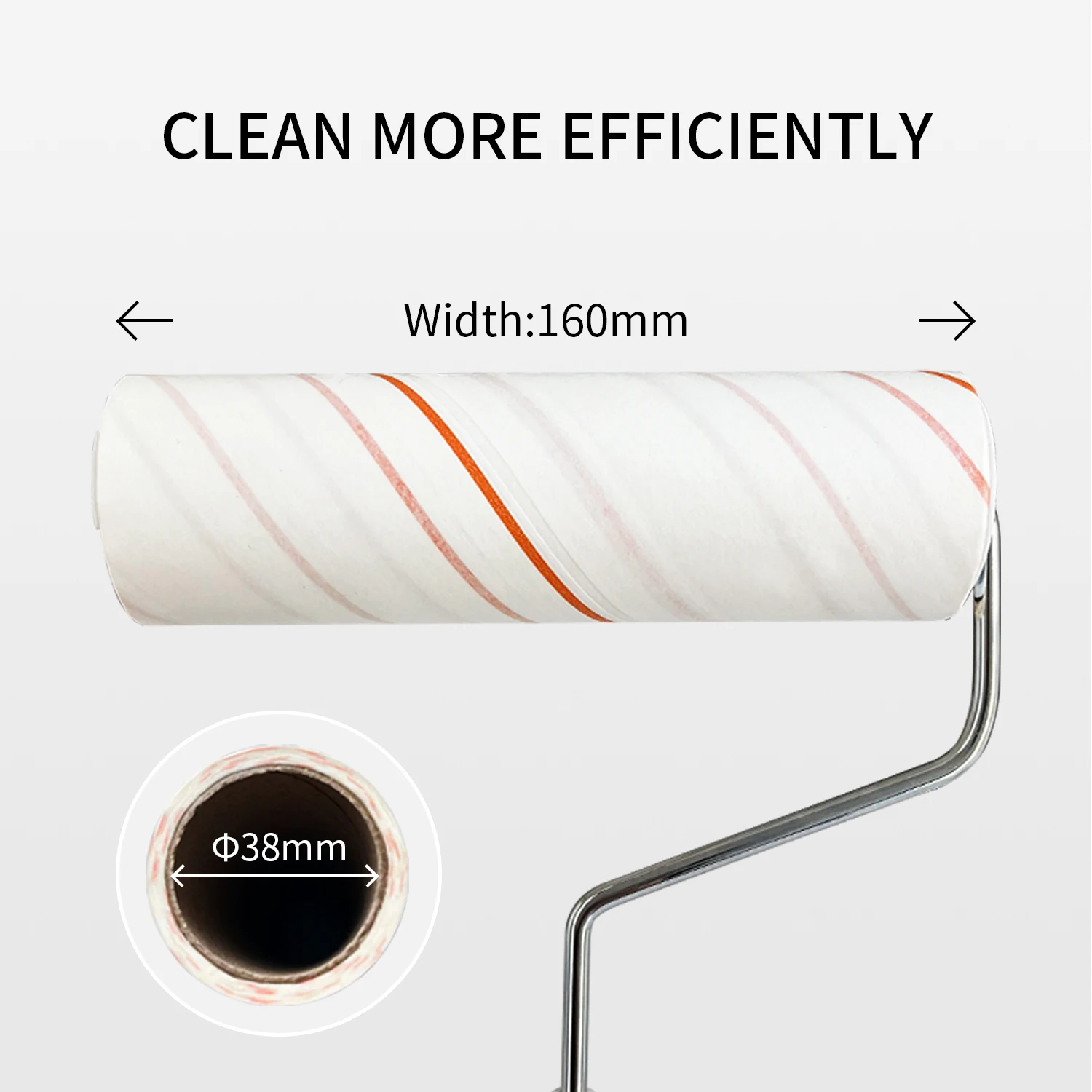 extra sticky roller machine adhesive Lint Roller Refill reusable  for pet hair