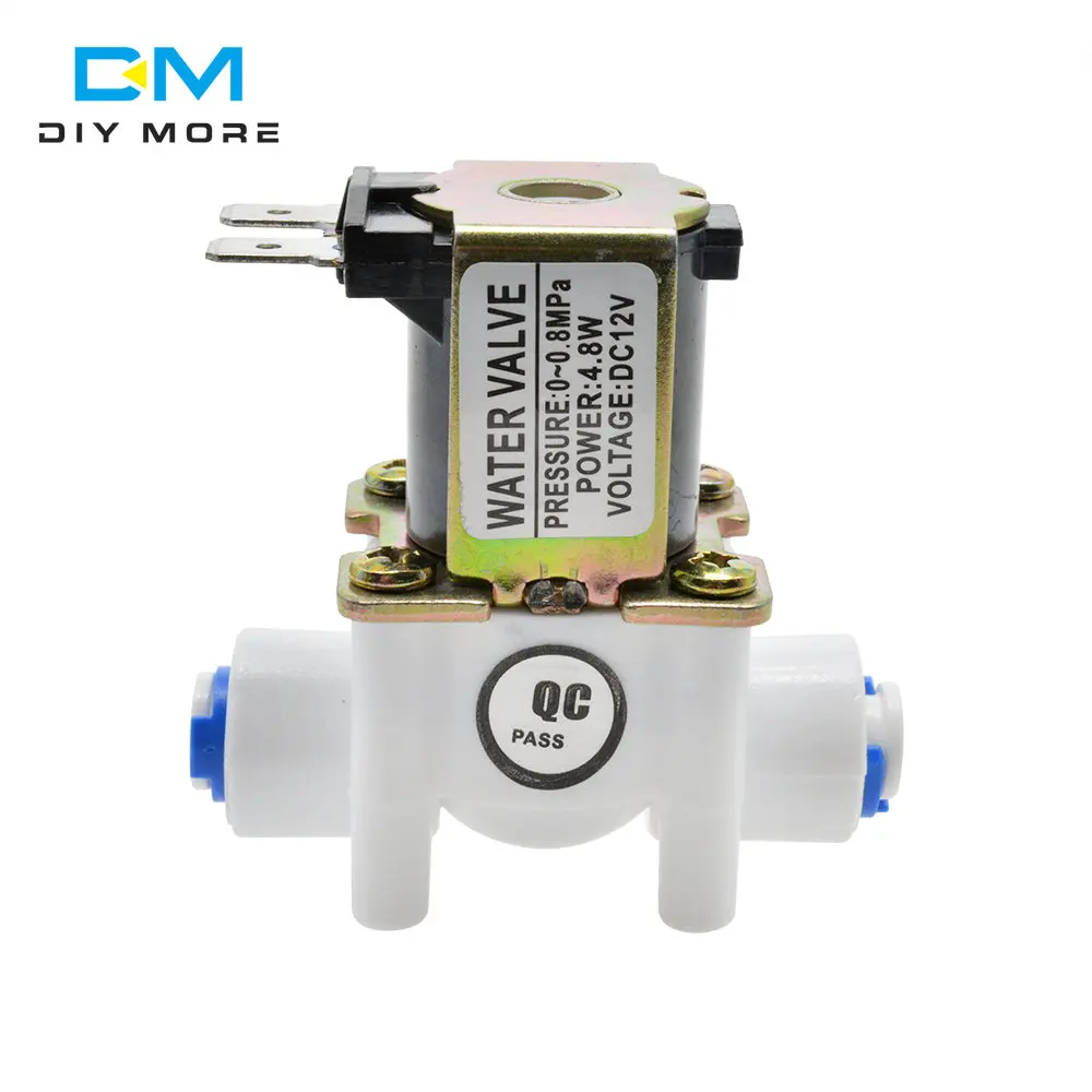 Электромагнитный клапан, нормально замкнутый электромагнитный клапан, входной клапан, переключатель потока воды и воздуха, 12 В, 24 В постоянного тока