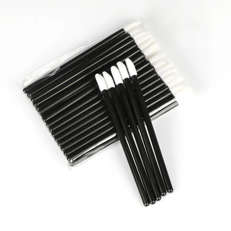 Lip Makeup Brushes Lipstick Lip Gloss Wands Black Lip Brush for Lipstick