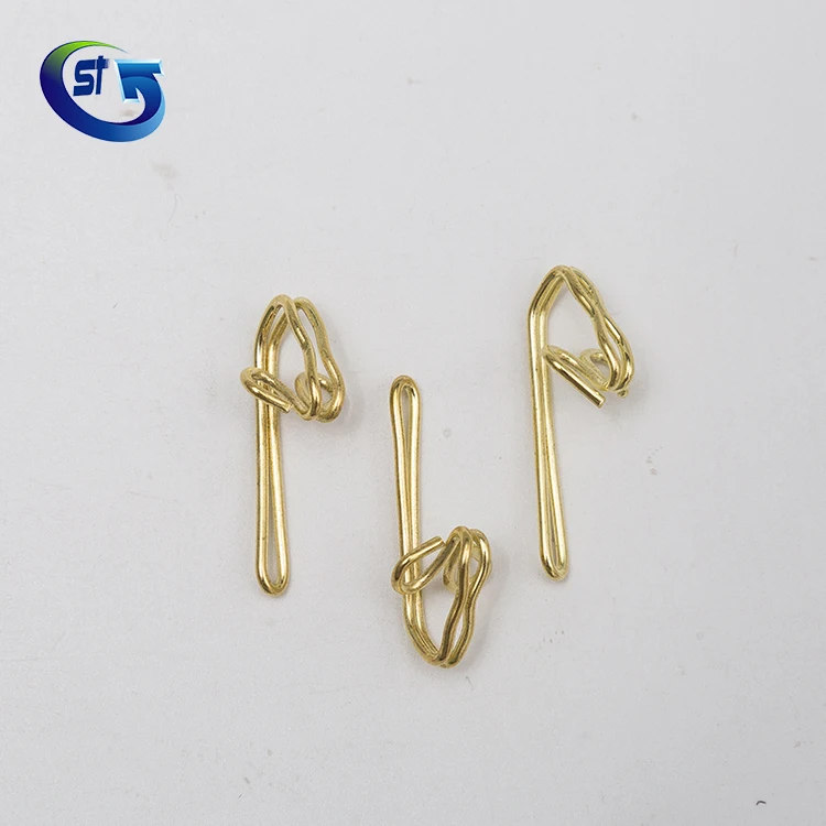Украшение дома плакированный железом металлическое занавесное pin крюк драперовочных
