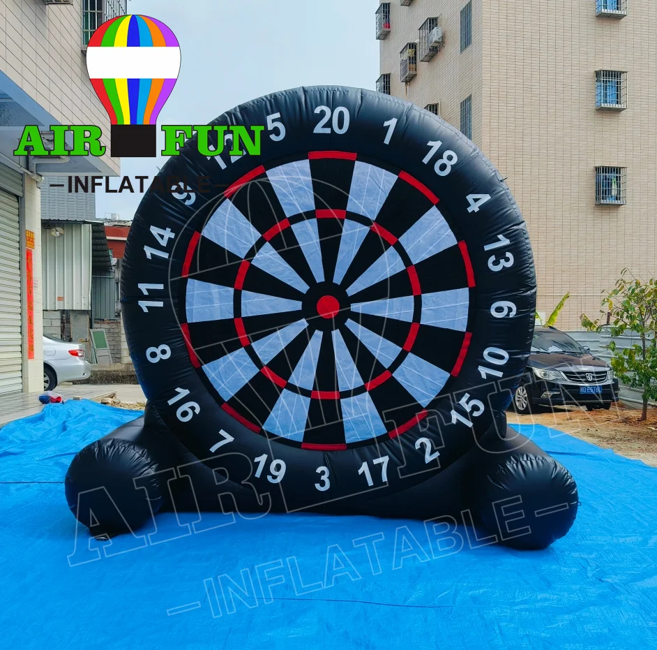 Airfun коммерческое использование гигантские надувные ударные дартс футбольный мяч настольная игра футбольные Дартс для развлечений на заднем дворе