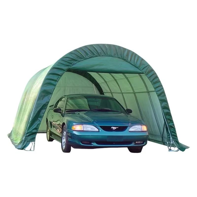 Outdoor Garage Roll-up Car Carport Shed/Portable Metal and Fabric Car Auto Tents /Portable Steel Frame PVC Taupaulin Garage