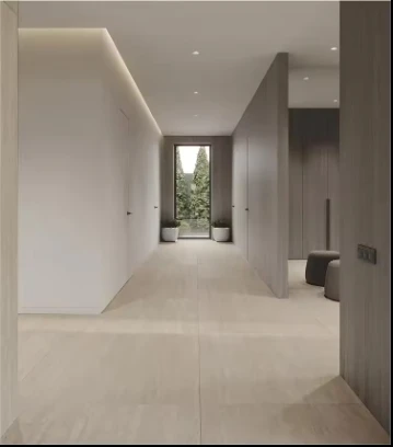 600x1200 желтая матовая мраморная полированная плита из травертина для ванной комнаты