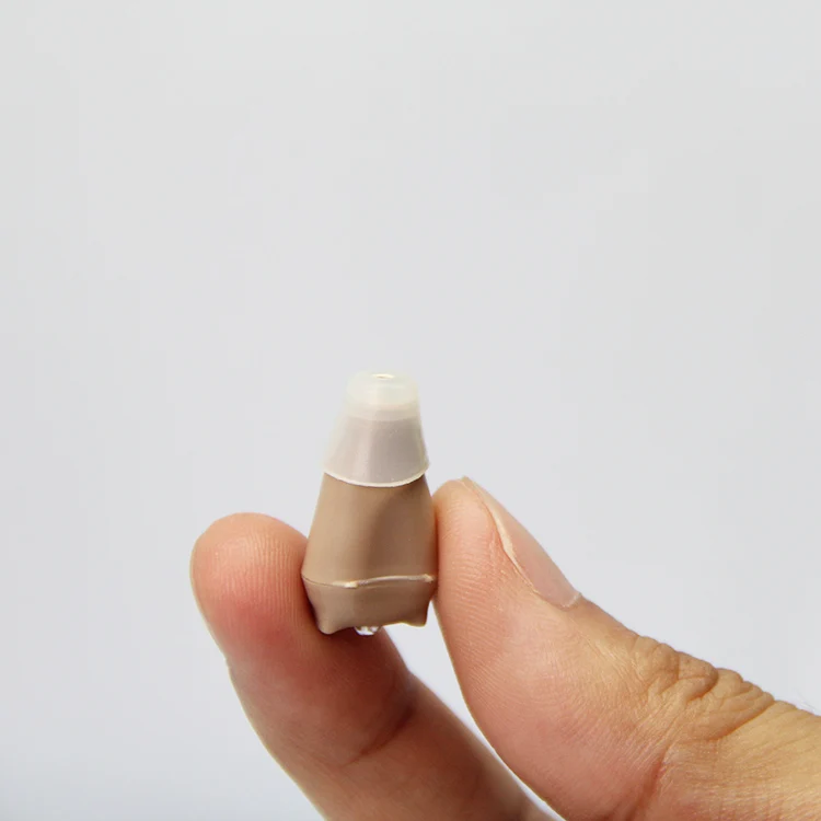 
Factory Wholesale Fit Skin Tone Design Durable Intelligent ITE Hearing Aid 