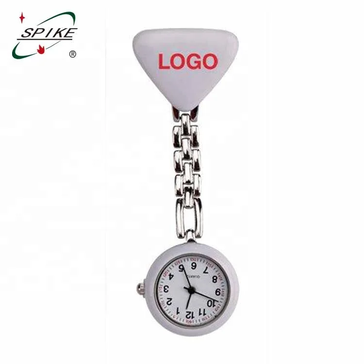 Stainless steel metal nurse watch doctor nurse quartz watch