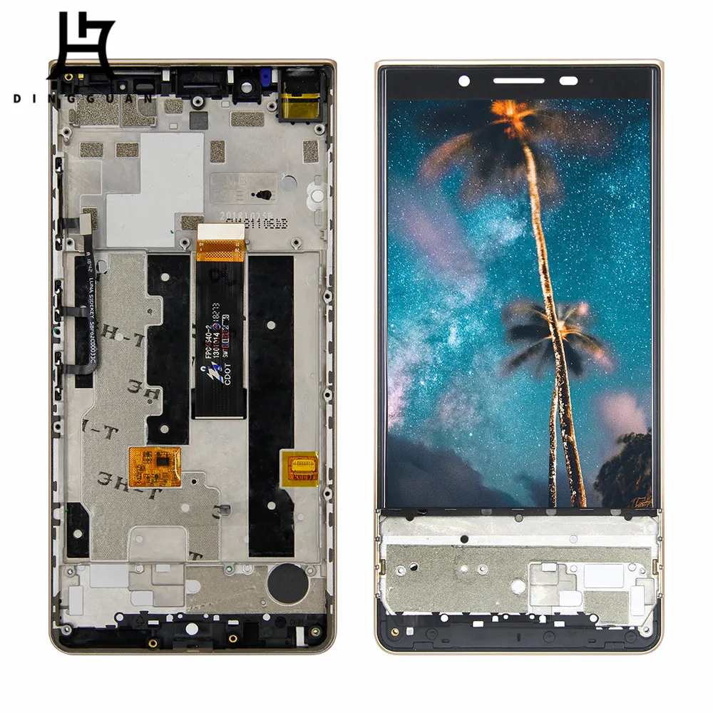 TFT-экран 4,5 дюйма для BlackBerry Key2 LE, ЖК-дисплей с сенсорным экраном и дигитайзером для BlackBerry Key2 LE, сменный ЖК-экран с рамкой