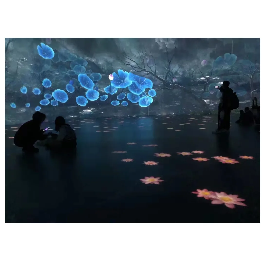 Cheap Holographic Projection Screens Customize 4k 1080p Oem Cylindrical Veil Electric Large Venue Projection Screen