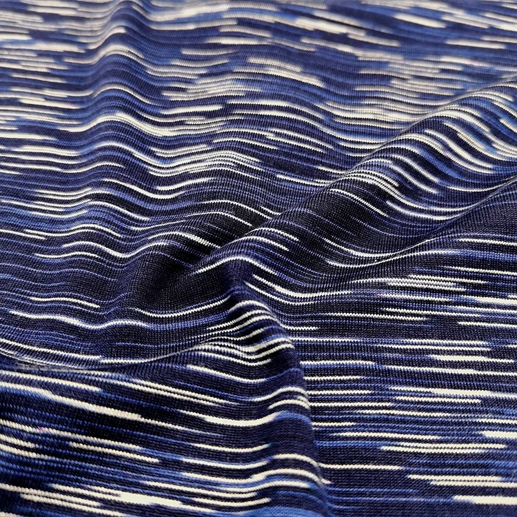 
 Многофункциональная жаккардовая трикотажная шелковая ткань с принтом для оптовых продаж  