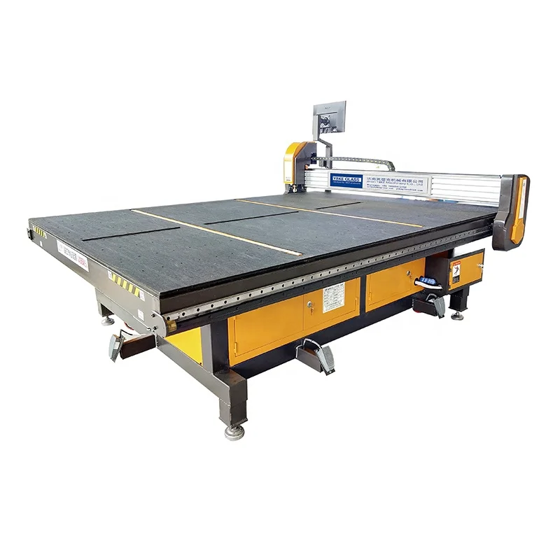 Auto loading laminated mirror glass production machinery glass cutting machine with top quality