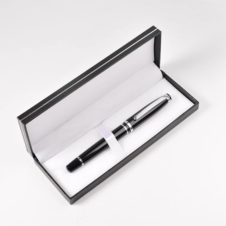 Gun Black Business Custom Pen Set Luxury Business Roller Pen With Gift Box