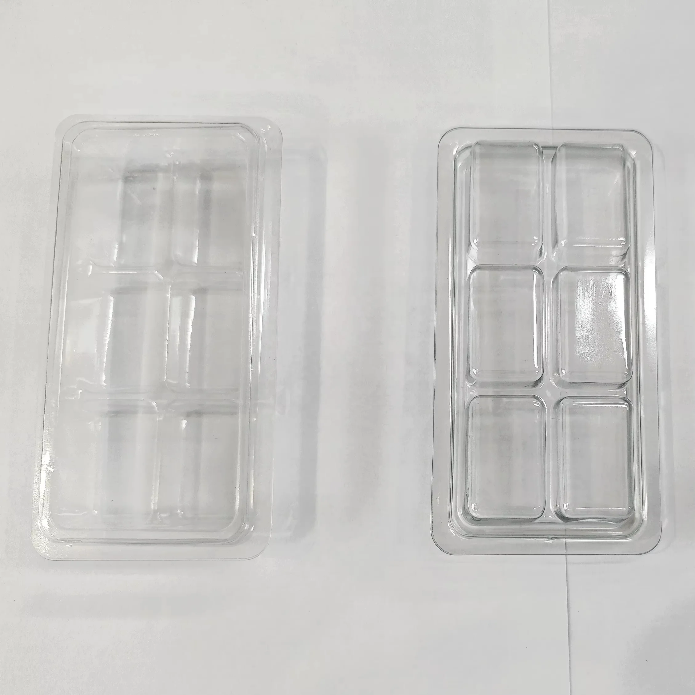 Customizable transparent plastic blister packaging box