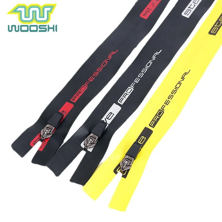 Zip manufacture PVC печатная Скрытая Водонепроницаемая Длинная цепочка молния для сухого погружения костюм спортивная
