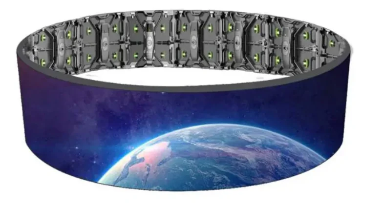 Открытый внутренний рекламный светодиодный модуль P2 P2.5 P4 P5 полноцветный RGB SMD СВЕТОДИОДНЫЙ дисплей гибкий кривой