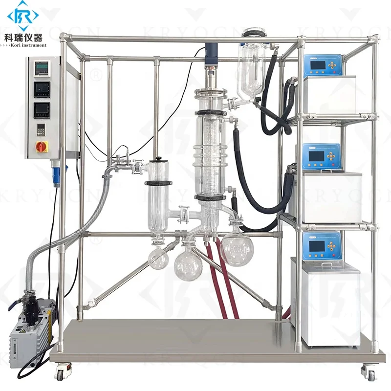 RE-2003  Chemistry Solvent Alcohol  Extraction Distillation  Rotary evaporator Rotavapor Vacuum Rotovap Evaporators glass lab