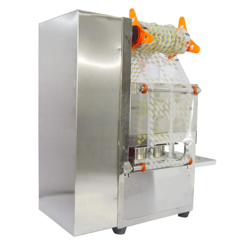 automatic plastic cup sealing machine for sale high quality cup sealer price from China supplier