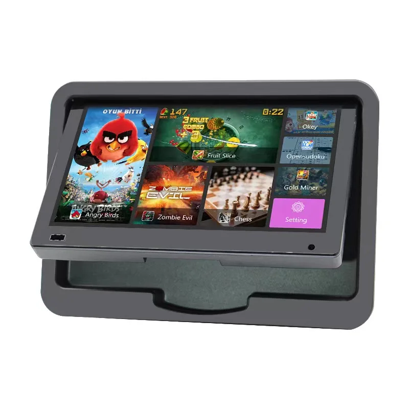 Bus Luxury Coach Android 10 inch Monitor Entertainment System video On Demand multilingual On Demand