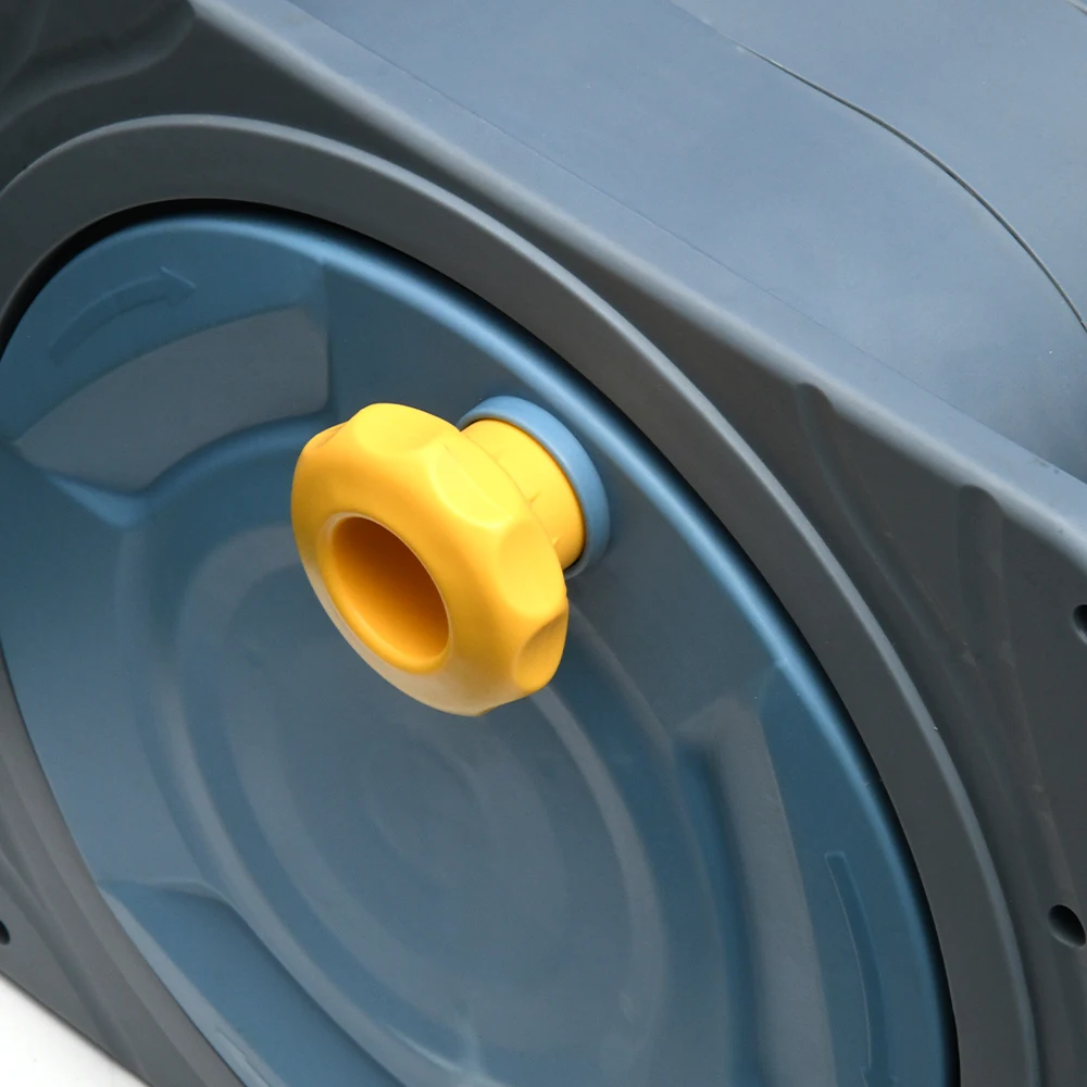 GARTENKRAFT Outdoor 7.5M/25Ft Mini Retractable Car Wash Hose Reel High Garden Water Hose Reel