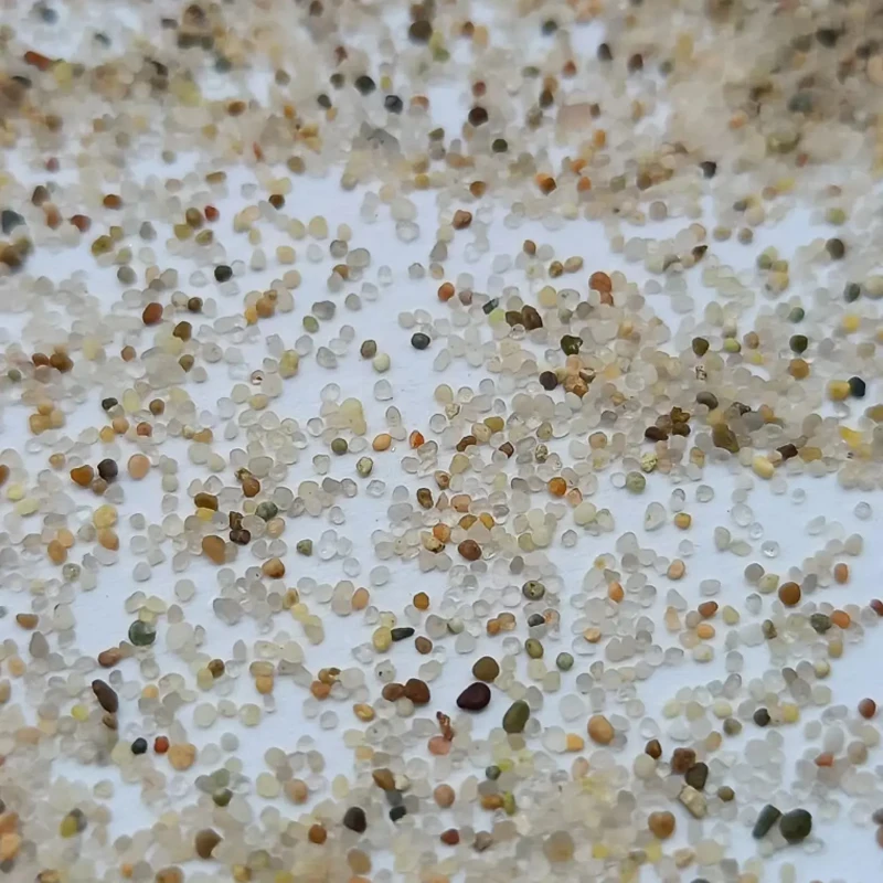 High Quality Natural Sea Round Sand for Artificial Turf Playground Factory Direct Supply