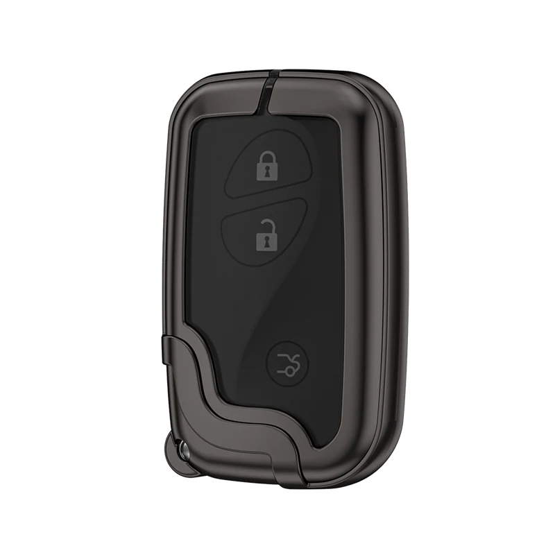 OEM Metal car remote key case cover for lexus series car zinc alloy metal car key case