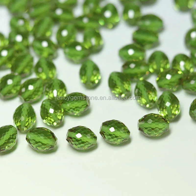 Hot Sale Synthetic Diaspore Gems Color Changing Glass Round Oval Beads Sultanite Turkey Loose Stone for Making Jewelry