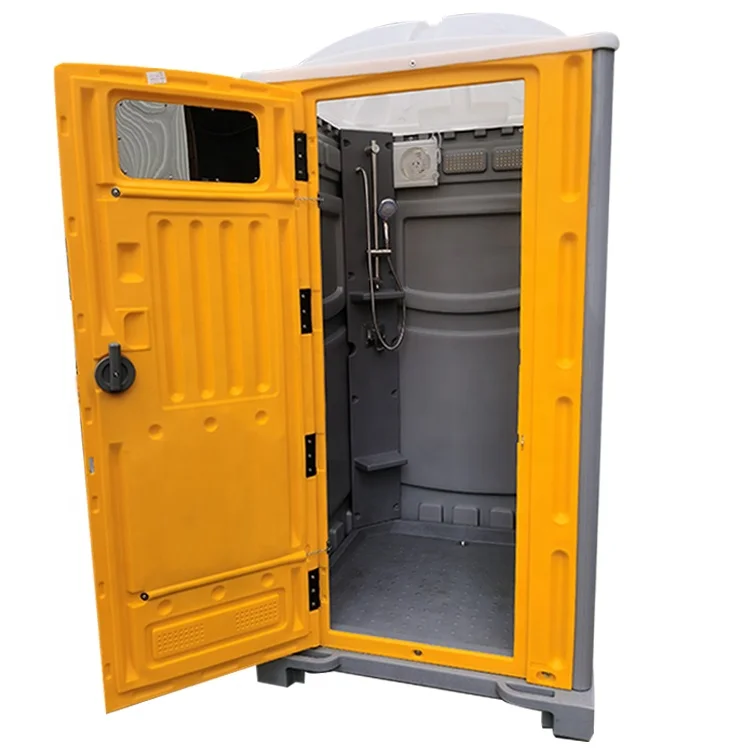 Недорогой портативный туалет, пластиковая портативная Мобильная душевая кабина HDPE