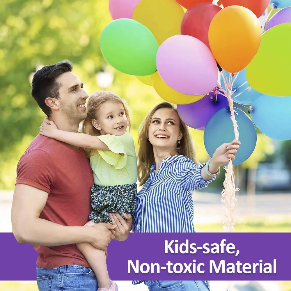 Multicolor Balloons For Helium Different Sizes 18/12/10/5 Inch Party Balloon Kit for Christmas Birthday Bride Party