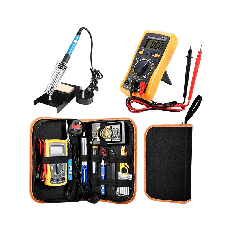 Sales Product Soldering Irons Multimeter Repair Herramientas Tool Set Kit Fer A Souder Electric Soldering Iron