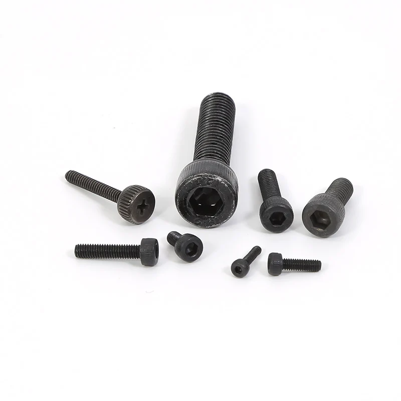 10.9 Grade Grade 12.9 DIN912 Torx M2 M3 M4 M5 Cylindrical Black Small Allen Flat Inner Hexagon Cup Head Socket Screw
