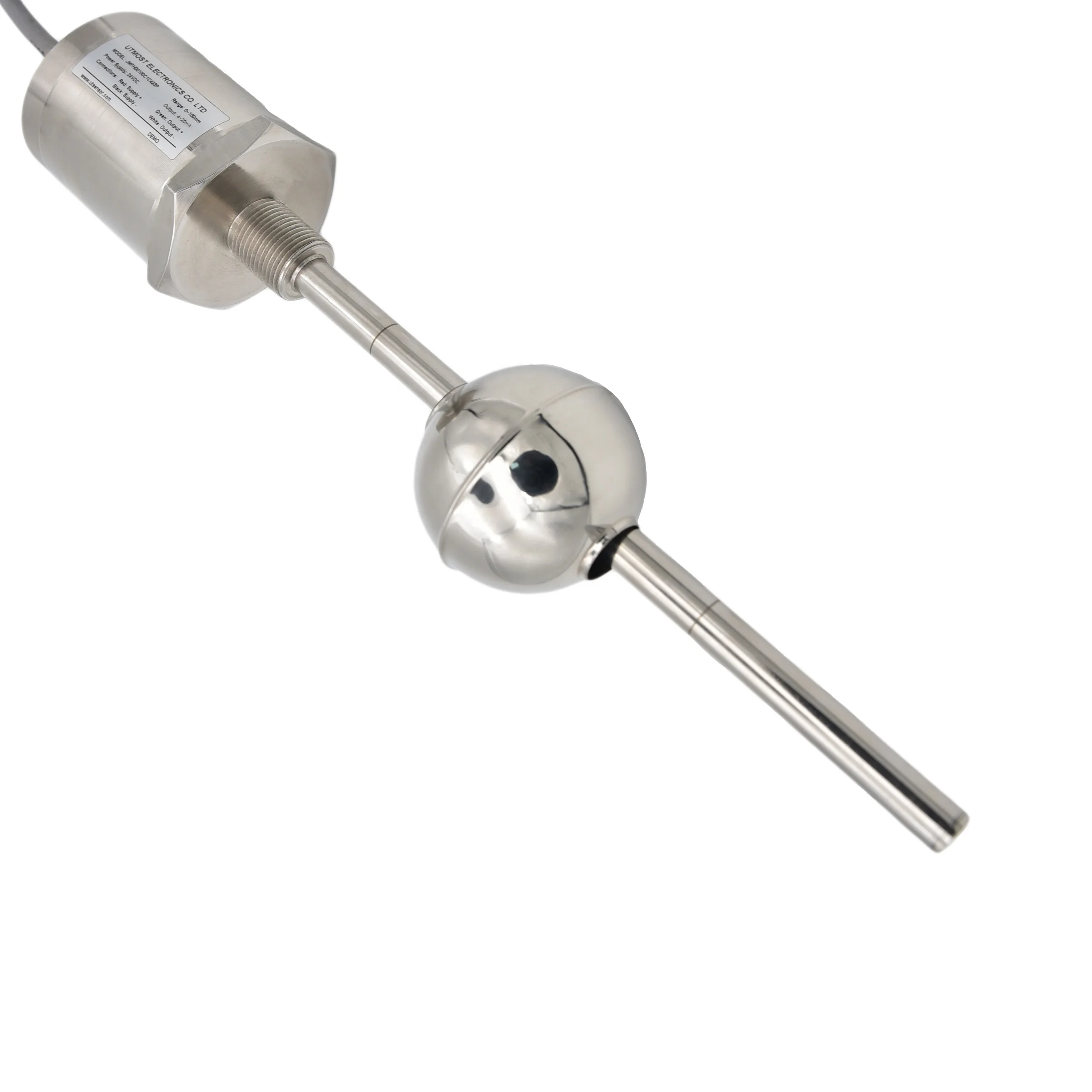 Factory manufacture  1m stroke magnetostrictive fuel level sensor with analog output