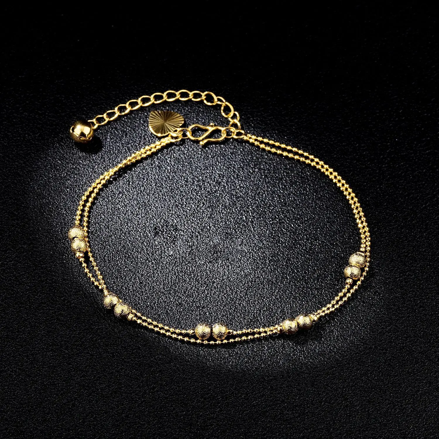 Anklets Foot Jewelry Custom Charm Indian Plated 24k Gold Anklets for Women