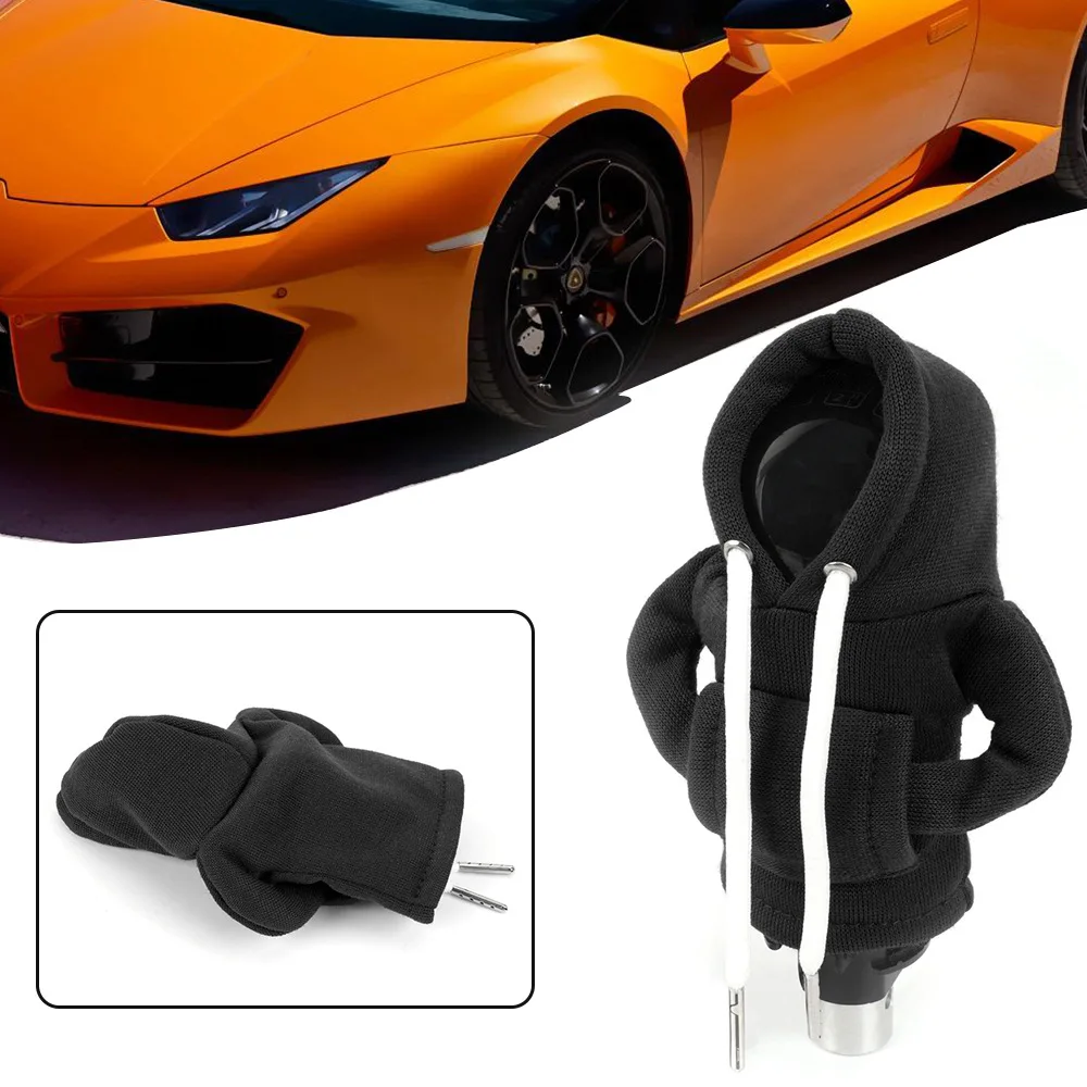 Universal Change Lever Sweatshirt Gear shift Cover Hoodie Gear Knob Sweater Car gear stick hoodie Car Accessories