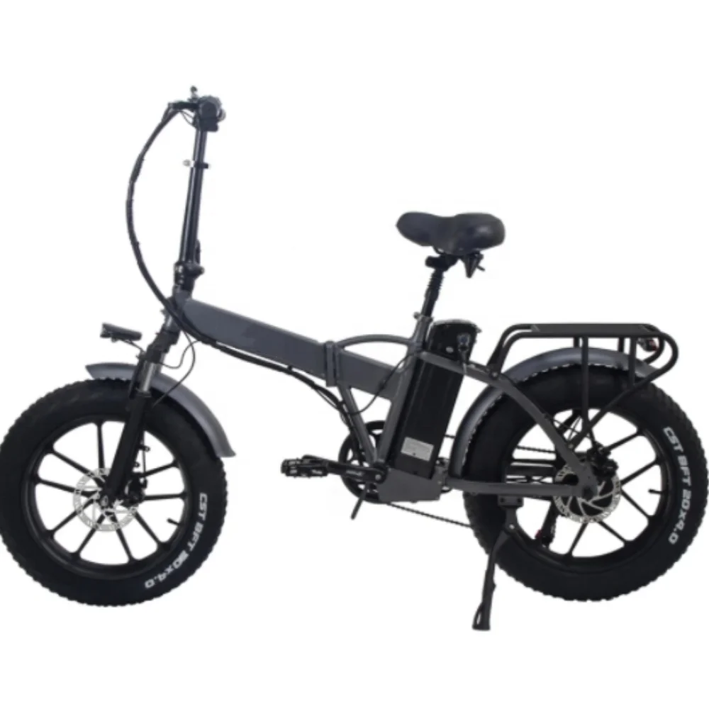 Cheap Price Folding Ebike 48V 750W 20 Inch Fat Tire Electric Bike 48V 17Ah 7 Speed Foldable Electric Bike