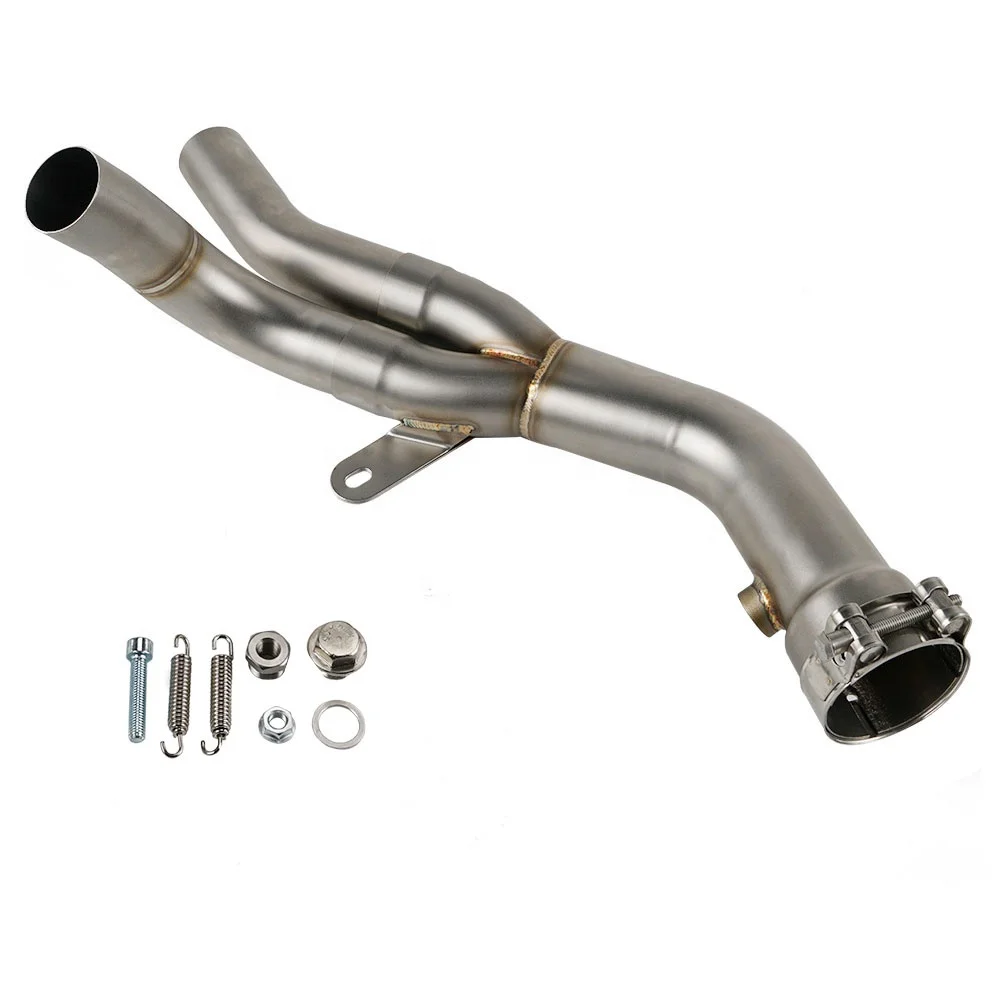  Труба NiceCNC из нержавеющей стали для глушителя De-cat YAMAHA YZF-R1 2009-2012 2013
