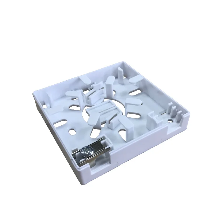 KSO rosette indoor box ABS 1 Core 86 Type Fiber OpticTermination Box FTTH FTTB FTTX Network indoor 86 cable splice box for ftth