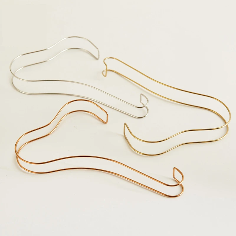 Metal Sandal Shoe Display Stand High-Heeled Shoe Rack Metal Elastic Shoe Supports For Retail Stores