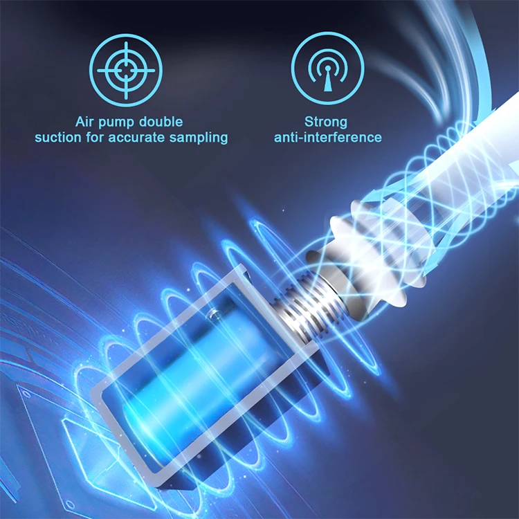 High Precision Disposable Mouth-piece Electrochemical Alcohol Breath Detector