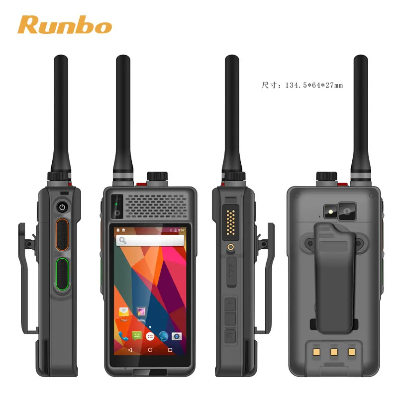 Цифровая модель walkie-talkie UHF/VHF DMR Push-to Talk поддержка смартфона сканер RFID и