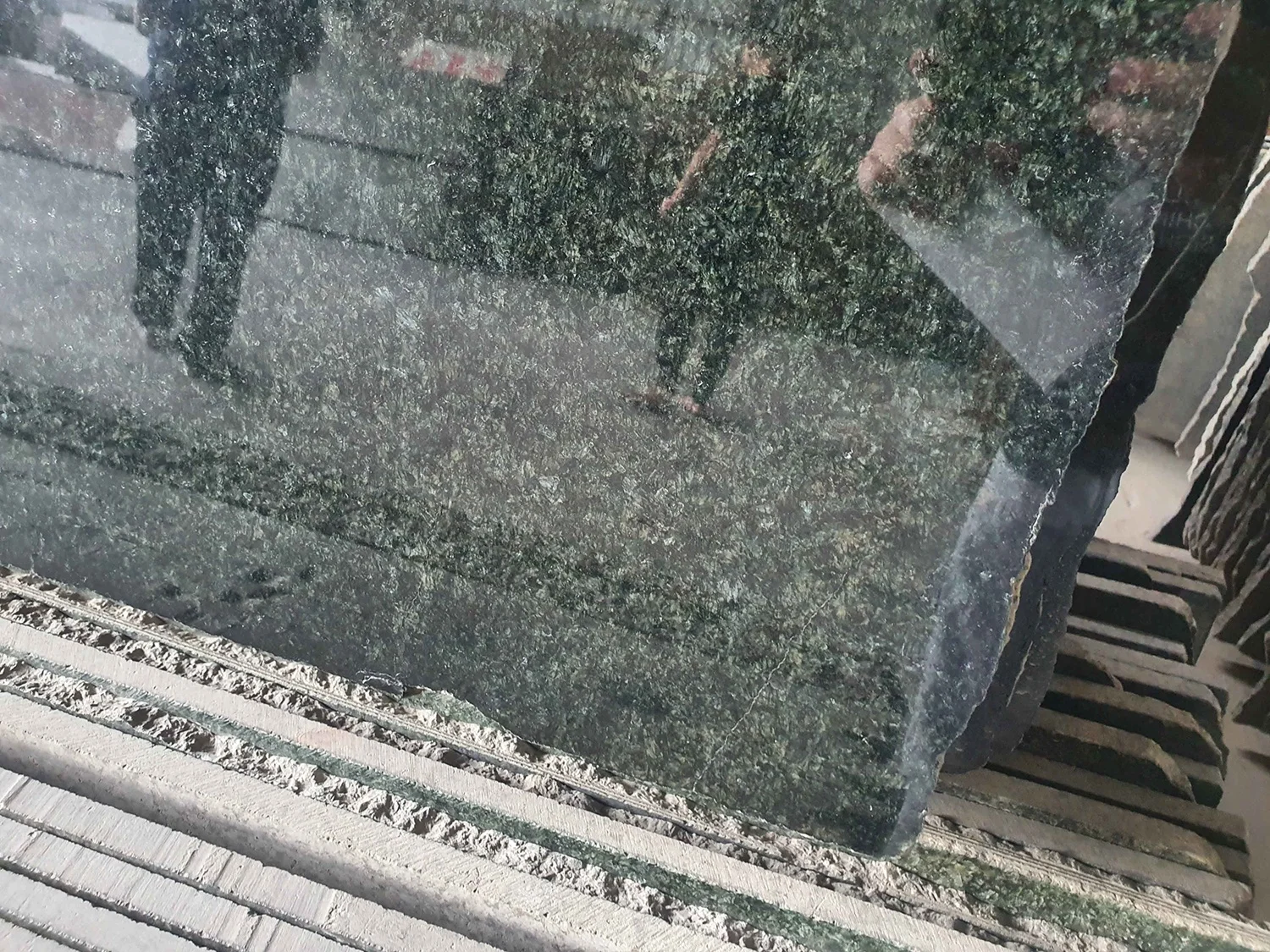 Камень BOTON натуральный камень оптовая продажа полированная напольная плита зеленая кухонная столешница гранитная плитка уличная