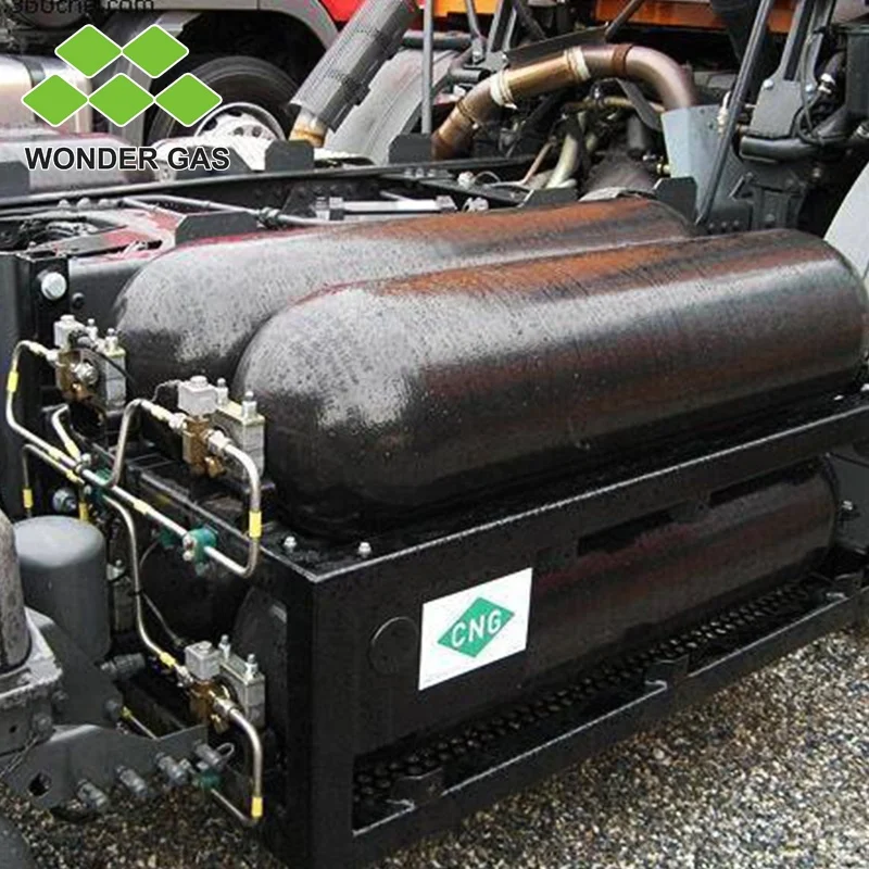 Diameter 356mm Volume 75L CNG Type 1 Storage Tank Seamless Steel Cylinder CNG Cylinder For CNG Conversion/Tricycle/Vehicle